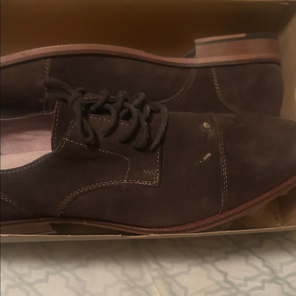 Banana Republic Factory Dark Brown Oxfords - Picture 1 of 1